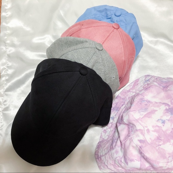 Faux Suede Baseball Cap - Picture 7 of 7